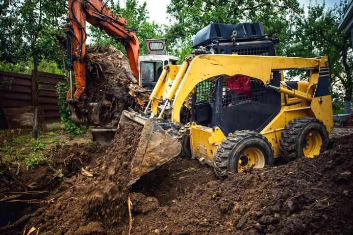 Travaux de terrassement paysager Landerneau